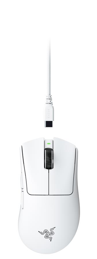 Миша Razer DeathAdder V4 Pro Gen-2, RGB, USB-A/WL/BT, білий