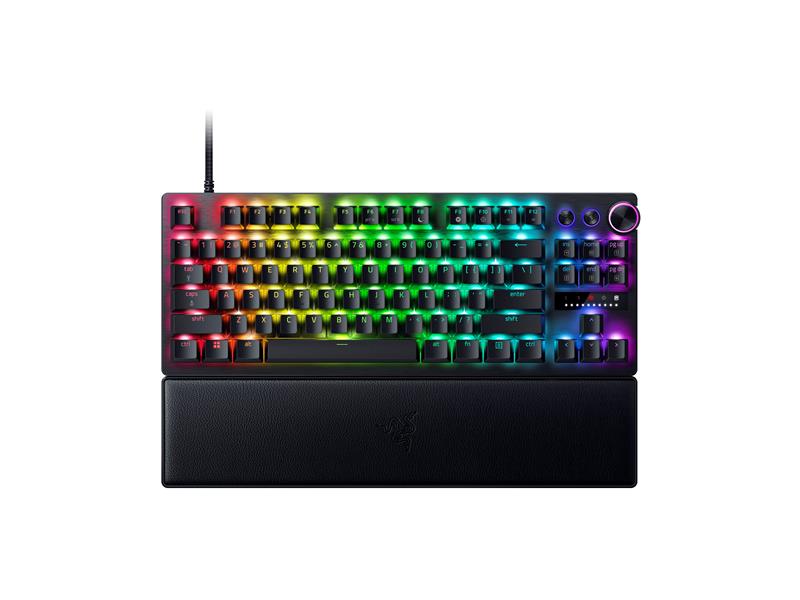 Клавіатура Razer Huntsman V3 Pro TKL RGB 84key Analog Optical Switches USB-A EN, чорний