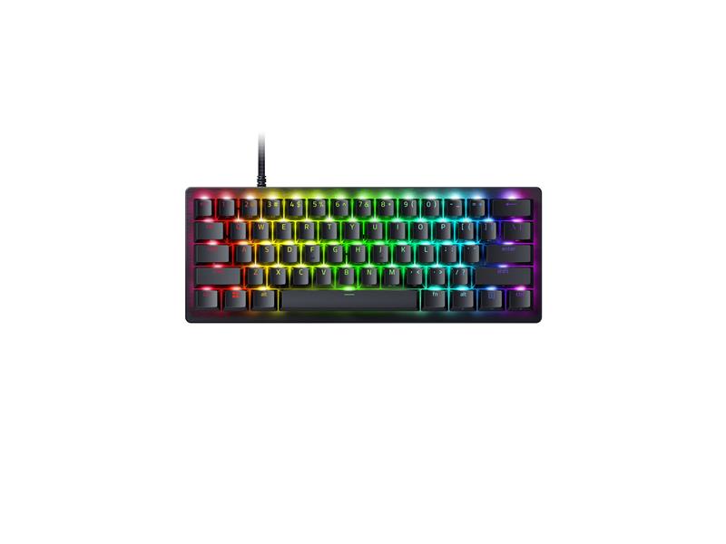 Клавіатура Razer Huntsman V3 Pro Mini 61key Analog Optical Switches USB-A EN, RGB, чорний