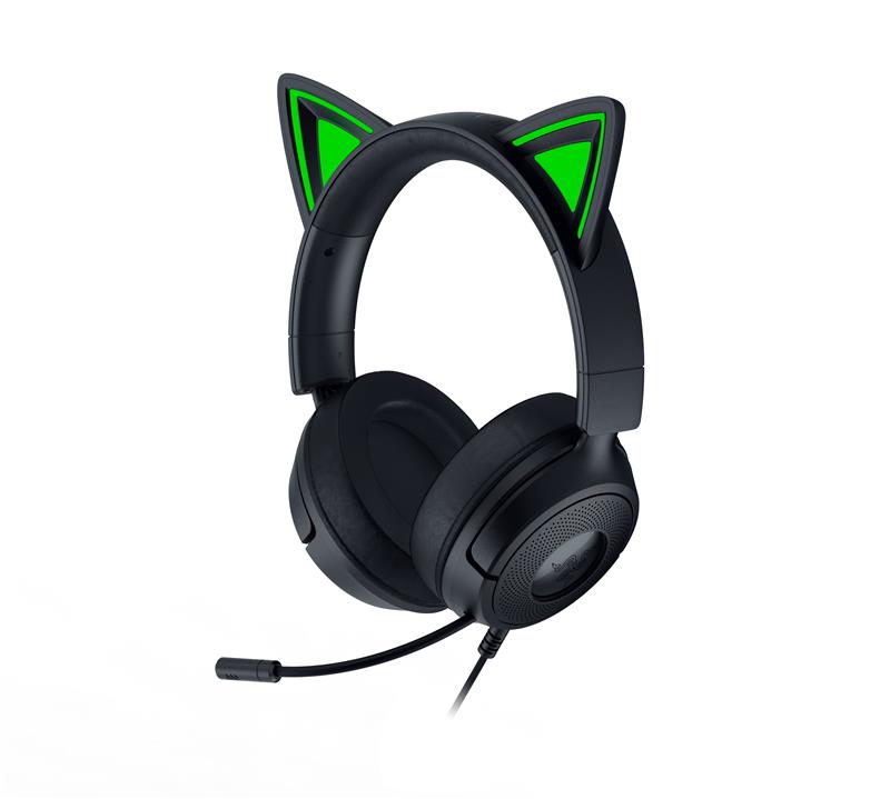 Гарнітура Razer Kraken Kitty V3 X, mini-jack, 1.3м, чорний