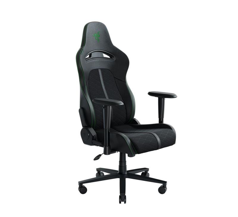 Крісло Razer Enki X ПУ шкіра, 2D-Armrests, чорно-зелений