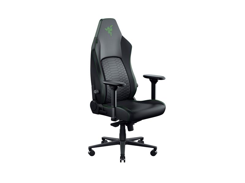 Крісло Razer Iskur V2 NewGen, EPU шкіра з CoolTouch™, 4D-Armrests, чёрно-зеленый