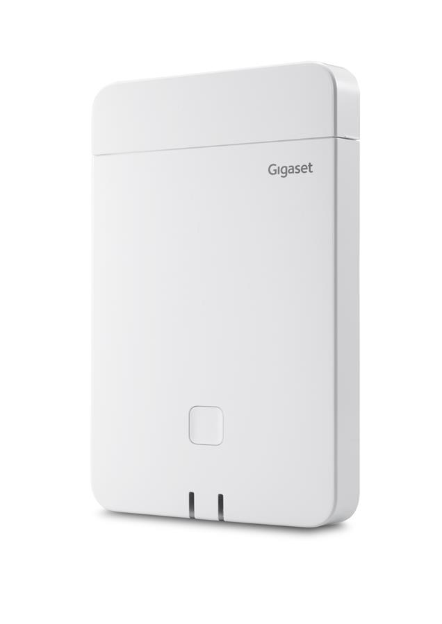 Базова станція IP-DECT Gigaset N670 IP PRO 1xFE LAN, SIP, PoE, до 8 паралельних дзвінків, до 20 трубок, до 3 DECT баз