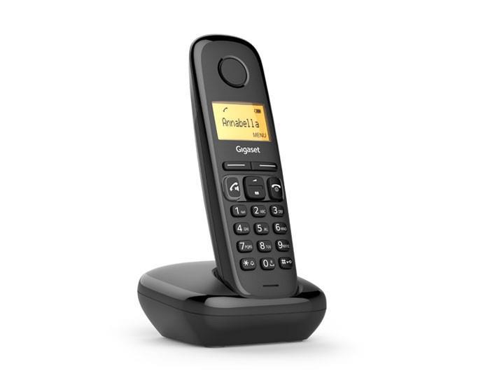 Радіотелефон DECT Gigaset A270, чорний