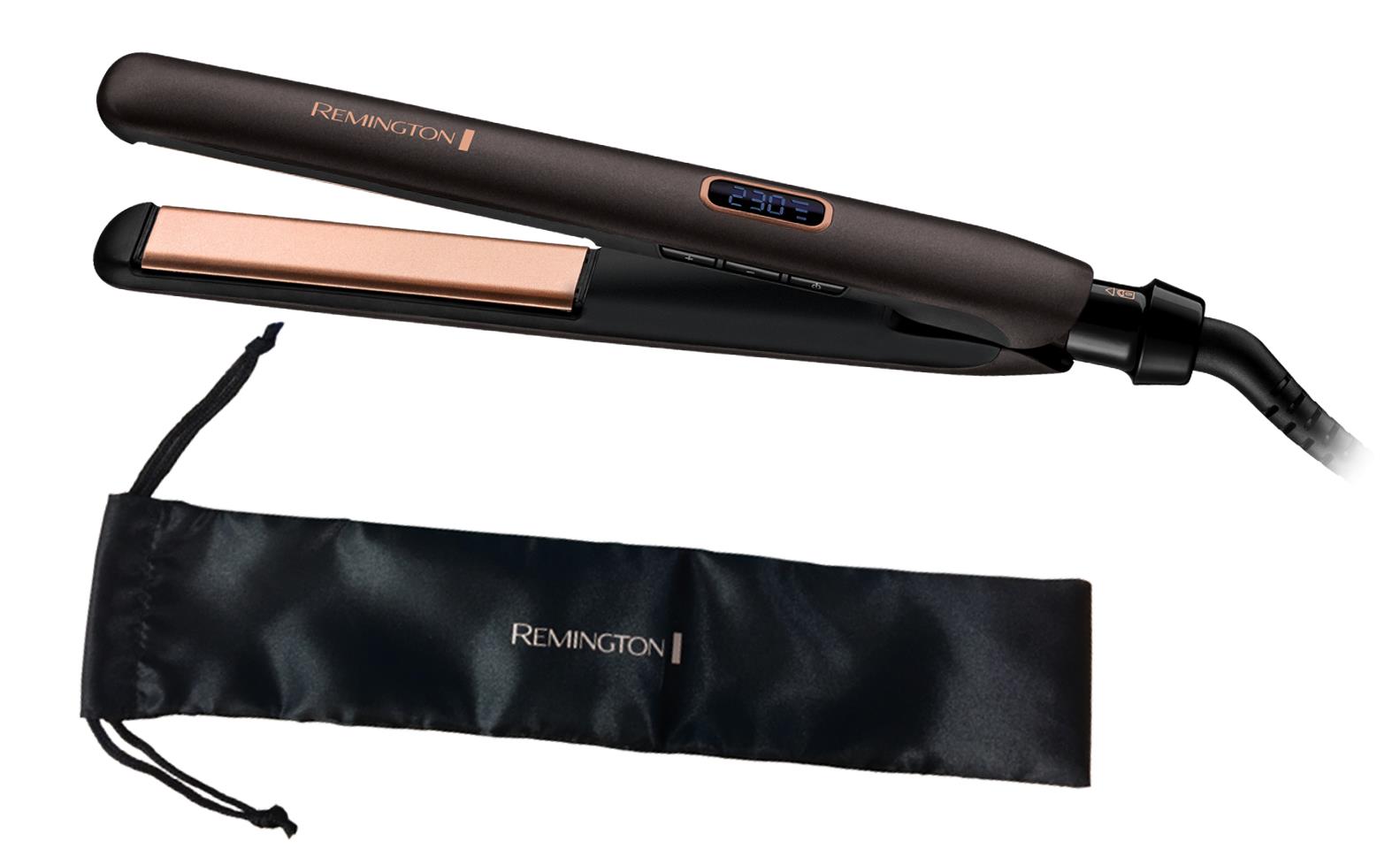 Выпрямитель Remington S5700 Copper Radiance, 50 Вт, керамическое покрытие, 150-230 °C,  черный