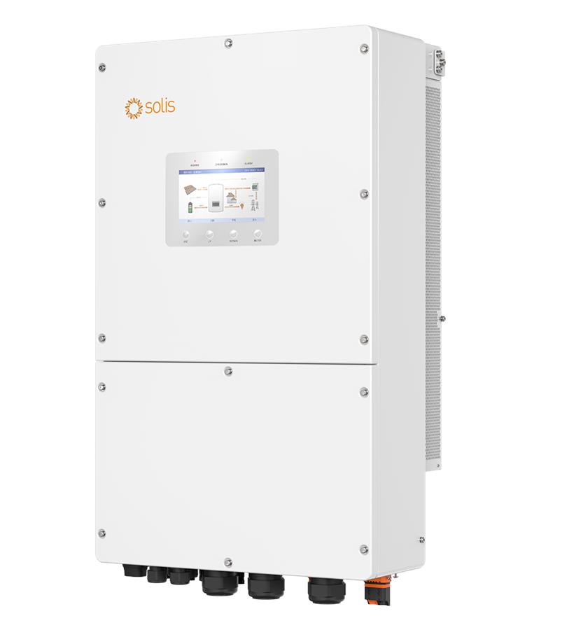 Гібридний інвертор трифазний Solis S6 30кВт, 3xMPPT, DC, для HV Batteries
