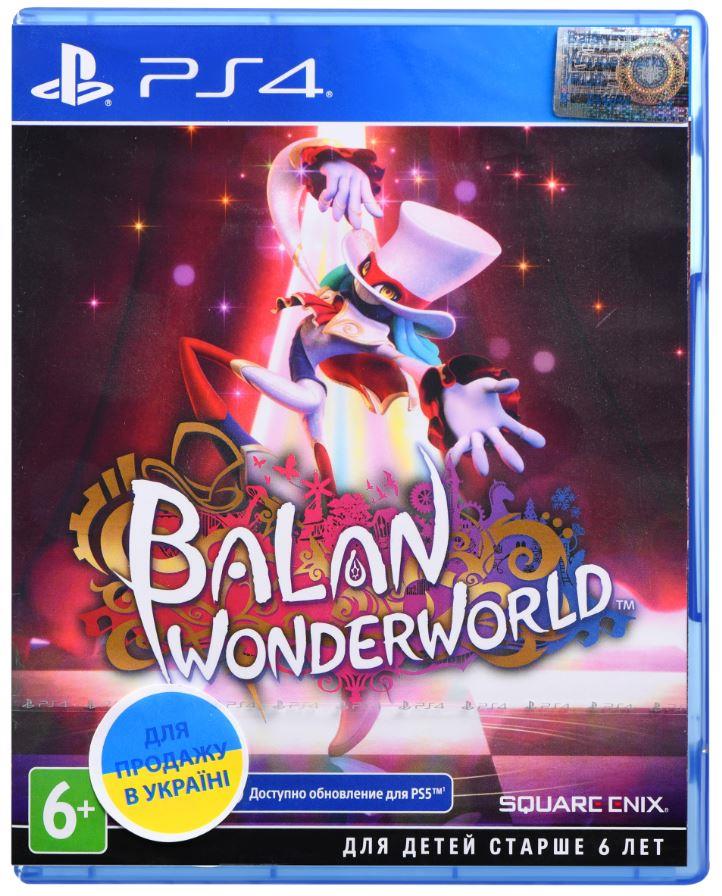 Игра PS4 Balan Wonderworld (Бесплатное обновление до версии PS5) [Blu-Ray диск]