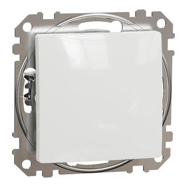 Вимикач 1-клавішний Schneider Electric, Sedna Design (білий)