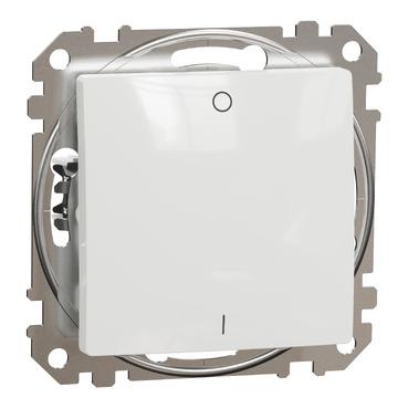 Двополюсний вимикач Schneider Electric, Sedna Design (білий)