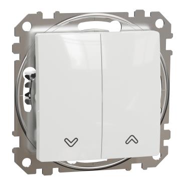 Вимикач для жалюзі Schneider Electric, Sedna Design (білий)