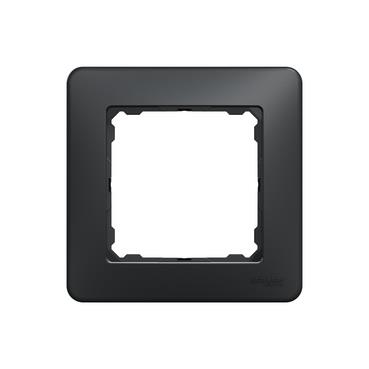 Рамка 1-постова Schneider Electric, Sedna Design (чорний)