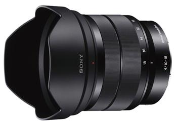 Об'єктив Sony 10-18mm f/4.0 для NEX