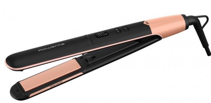 Випрямляч Rowenta Express Shine Papaya, >240Вт, темп.режимів-8, 140-210С, дисплей, кераміка, чорний