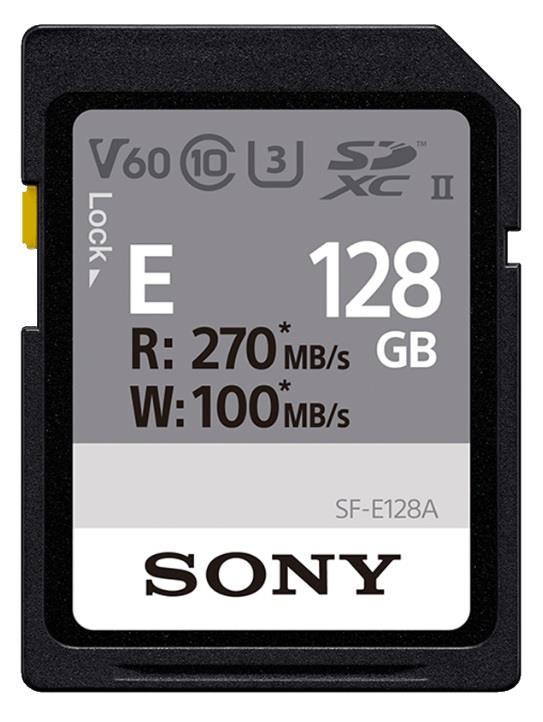 Карта пам'яті Sony SDXC 128GB C10 UHS-II U3 V60 R270/W100MB/s Entry