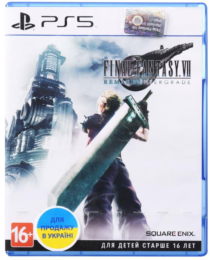 Игра PS5 FINAL FANTASY VII REMAKE [Blu-Ray диск]