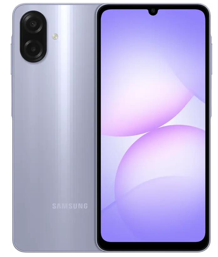Смартфон Samsung Galaxy A07s (A077) 6.7" 4/128ГБ, 2SIM, 5000мА•год, фіолетовий світлий