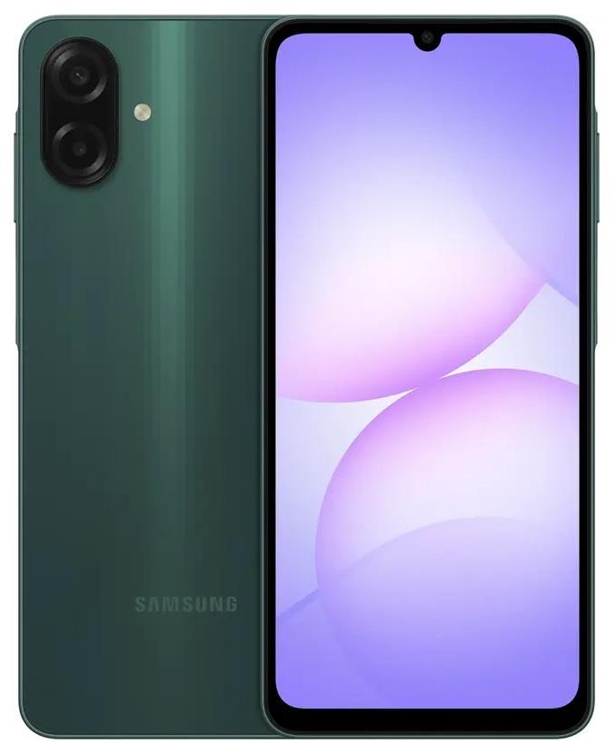 Смартфон Samsung Galaxy A07s (A077) 6.7" 4/128ГБ, 2SIM, 5000мА•год, зелений