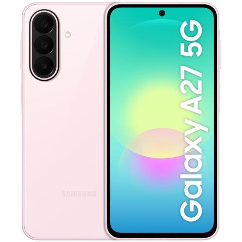 Смартфон Samsung Galaxy A27 5G (A276) 6.7" 6/128ГБ, 2SIM, 5000мА•год, рожевий світлий