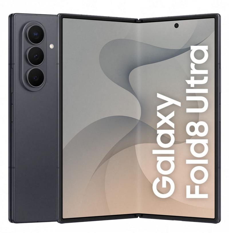 Смартфон Samsung Galaxy Fold 8 Ultra 5G (F976) 8"/6.5" 16/1024ГБ, 1SIM, 5000мА•год, графітовий