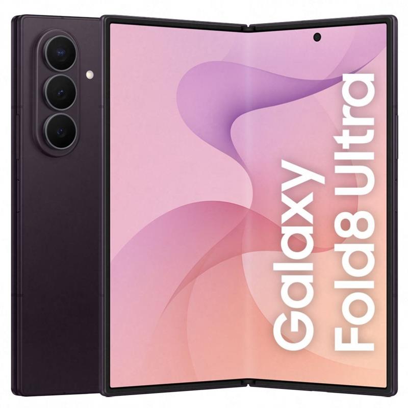 Смартфон Samsung Galaxy Fold 8 Ultra 5G (F976) 8"/6.5" 16/1024ГБ, 1SIM, 5000мА•год, фіолетовий