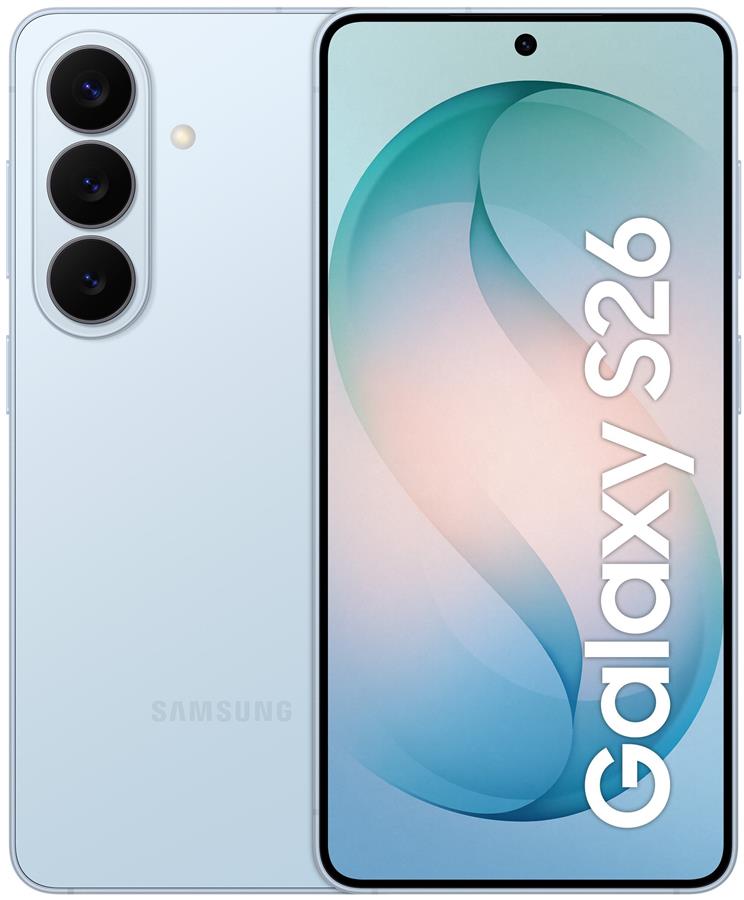 Смартфон Samsung Galaxy S26 5G (S942) 6.3' 12/256ГБ, 2SIM, 4300мА•год, блакитний