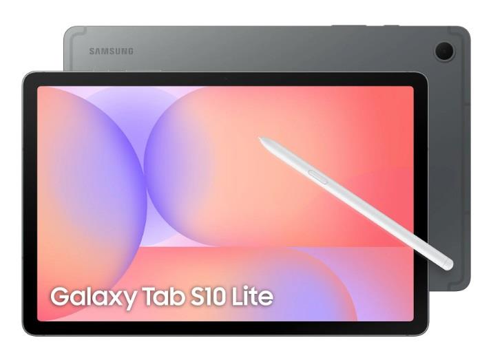 Планшет Samsung Galaxy Tab S10 Lite (X406) 10.9" 8ГБ, 256ГБ, 5G, 8000мА•год, Android, сірий