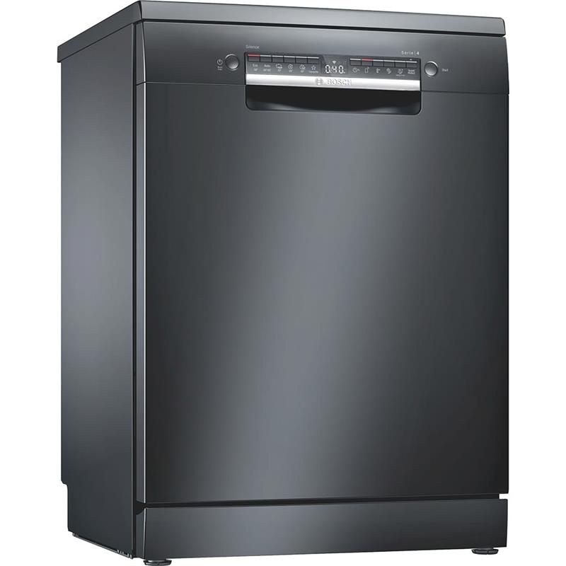 Посудомийна машина Bosch, 12компл., D, 60см, дисплей, чорний