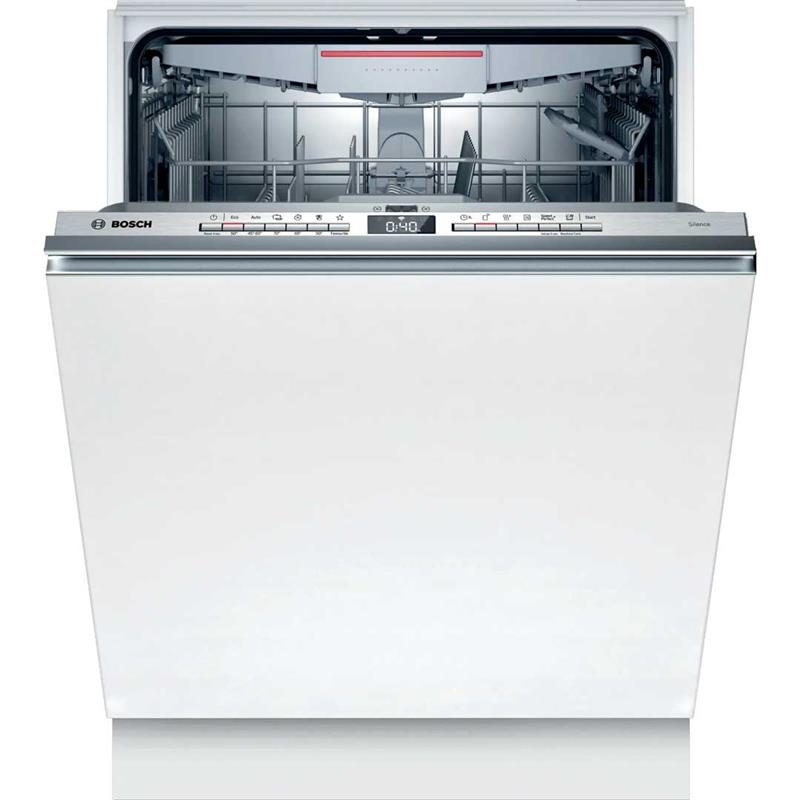 Посудомийна машина Bosch вбудовувана, 14компл., D, 60см, дисплей, 3й кошик, білий