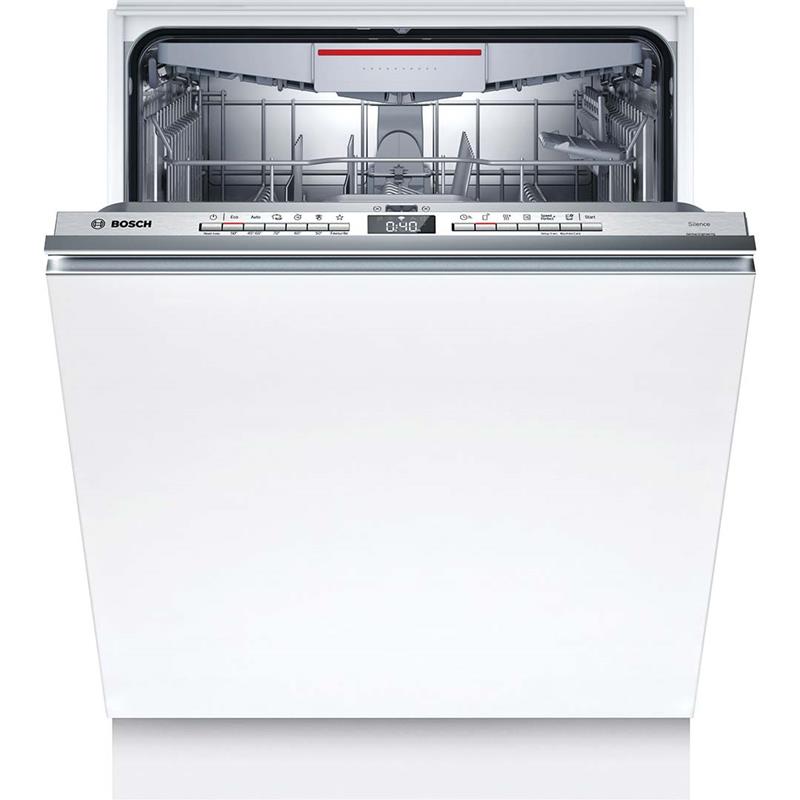 Посудомийна машина Bosch вбудована, 13компл., D, 60см, дисплей, 3й кошик, білий