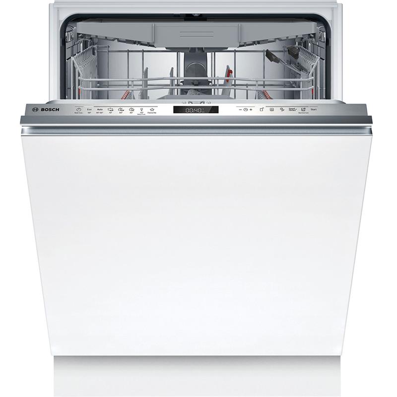 Посудомийна машина Bosch вбудована, 14компл., A, 60см, дисплей, 3й кошик, білий