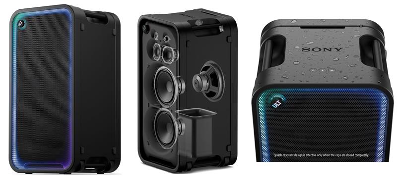Акустична система Sony ULT TOWER MAX 2150Вт, BT 5.3, IPX1, Party Lighting, Stereo Pair, SBC, AAC, LDAC