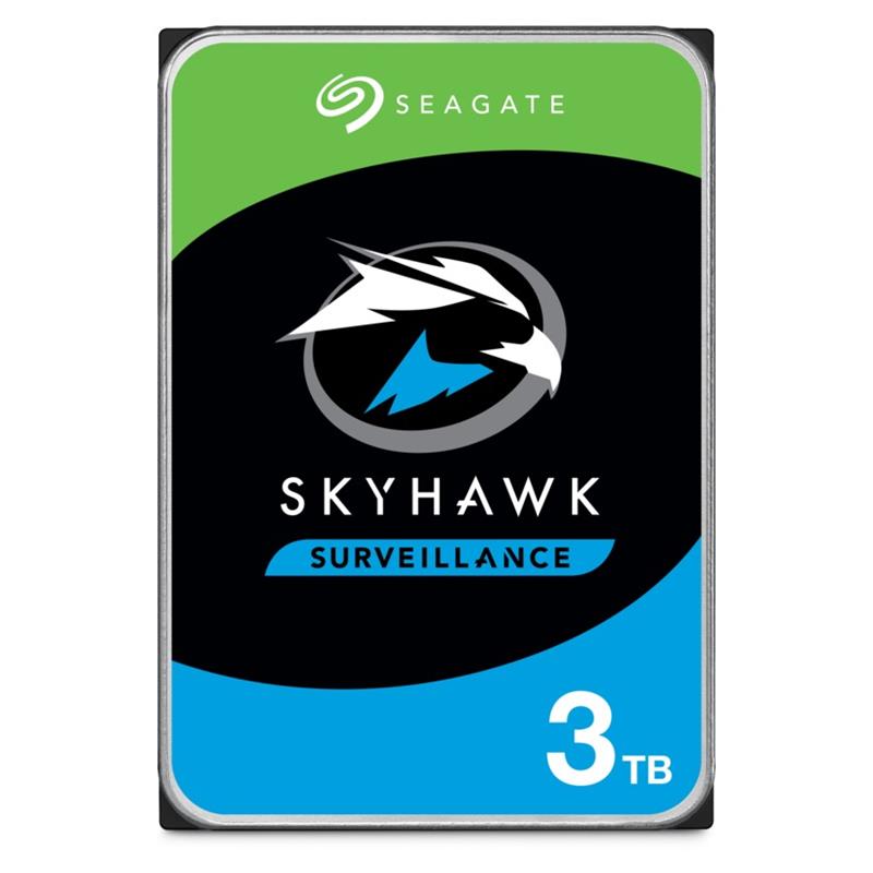 Жесткий диск Seagate 3.5" SATA 3.0 3TB 5400 256MB SkyHawk