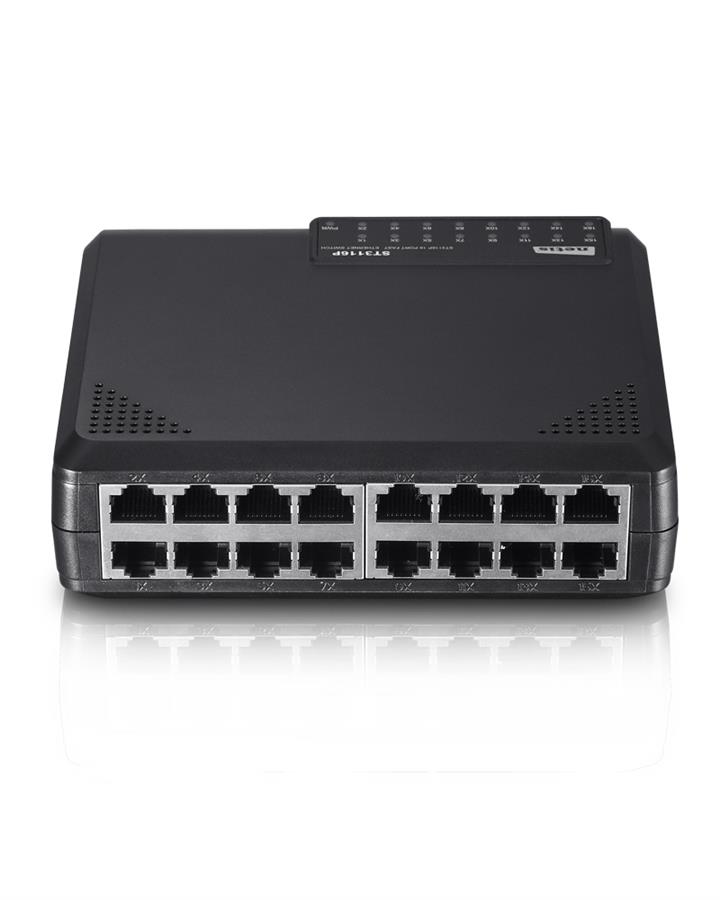 Комутатор Netis ST3116P 16xFE, Некерований