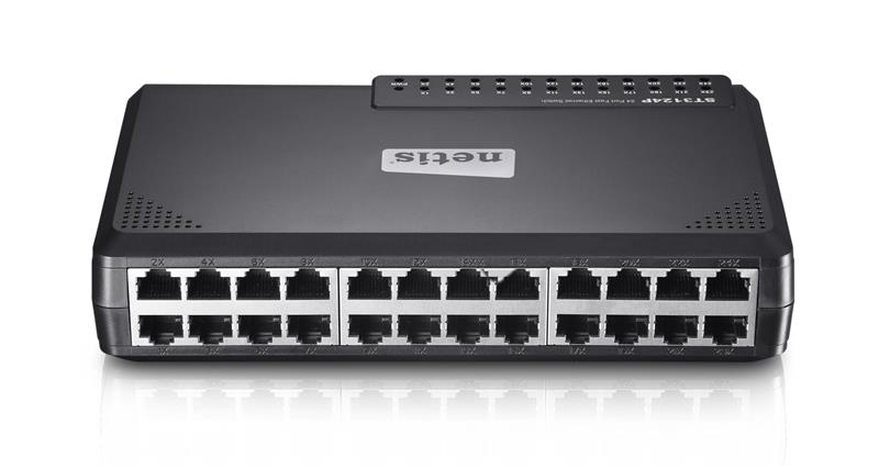Комутатор Netis ST3124P 24xFE, Некерований