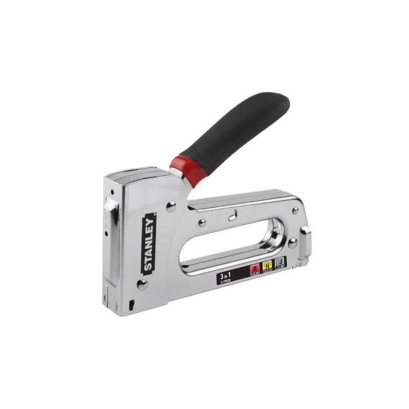 Степлер Stanley Light Duty TR120 4-10мм тип скоб A,H, та 10мм тип скоб J (в комплекті 500 скоб A 10мм)