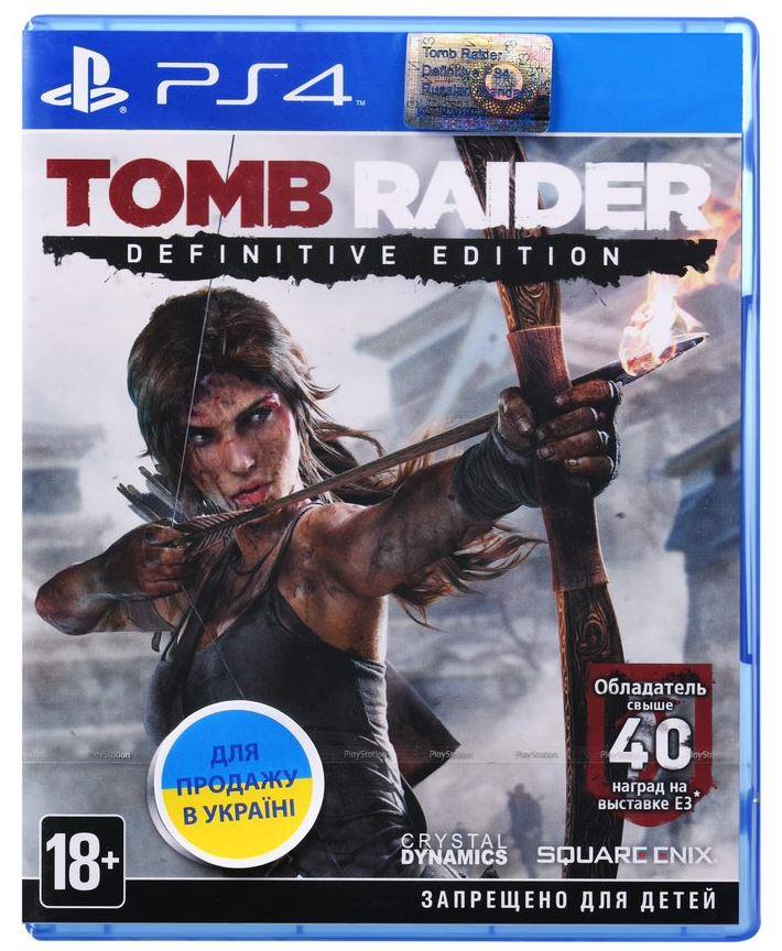 Игра PS4 Tomb Raider Definitive [Blu-Ray диск]