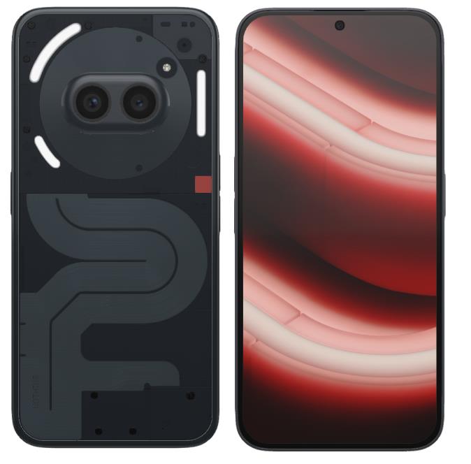 Смартфон Nothing Phone (2a) 6.7" 8/128ГБ, 2SIM, 5000мА•год, чорний