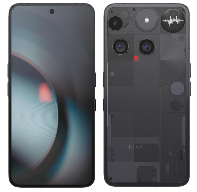 Смартфон Nothing Phone (3) 5G 6.67" 12/256ГБ, 2SIM, 5150мА•год, чорний