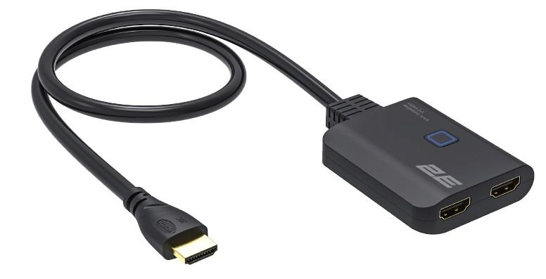 Комутатор Спліттер 2E SW2X1BDX HDMI 2x1x2 Bi-directional 8K 60Hz 4:4:4 HDR