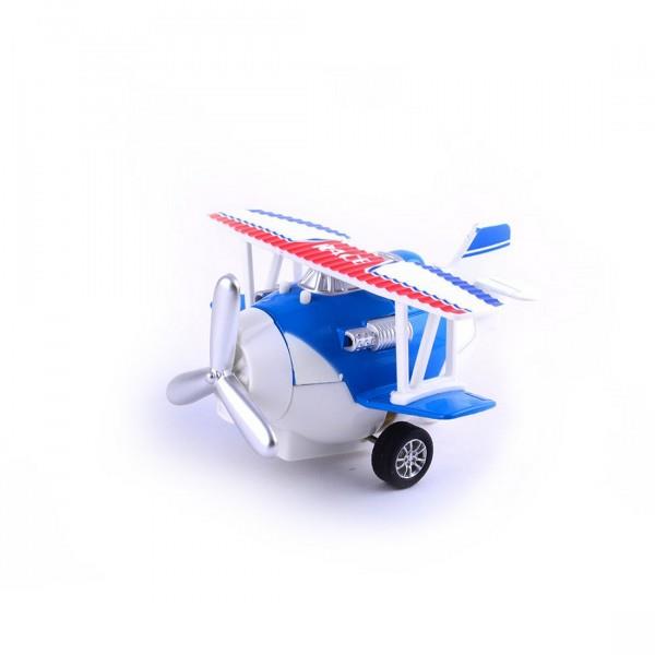 Самолет металический инерционный Same Toy Aircraft синий SY8013AUt-2