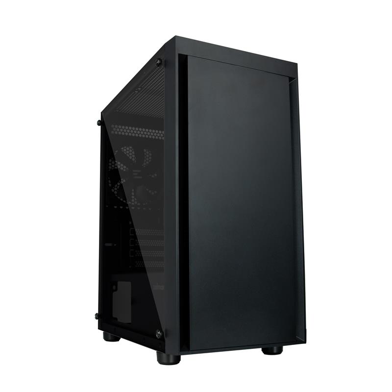 Корпус Zalman T3 Plus без БЖ, 1xUSB3.0, 2xUSB2.0, 2x120мм, VGA 290мм, mATX, TG side panel, чорний