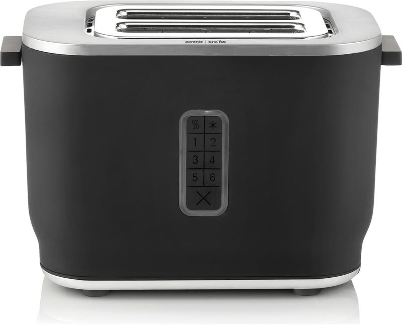 Тостер Gorenje, 800Вт, пластик/метал, чорний