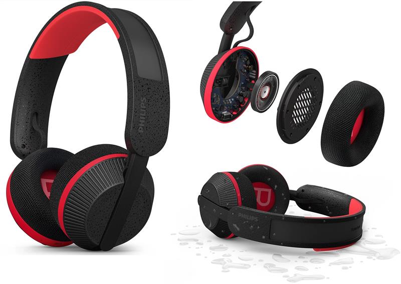 Навушники Over-ear Philips TAA6219 BT 5.4, IP55, Solar Power, SBC, AAC, Wireless, Mic