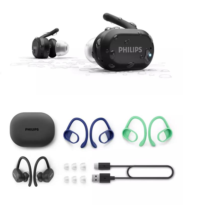 Наушники Philips TAA7306 True Wireless IP57 Touch control UVnano Mic