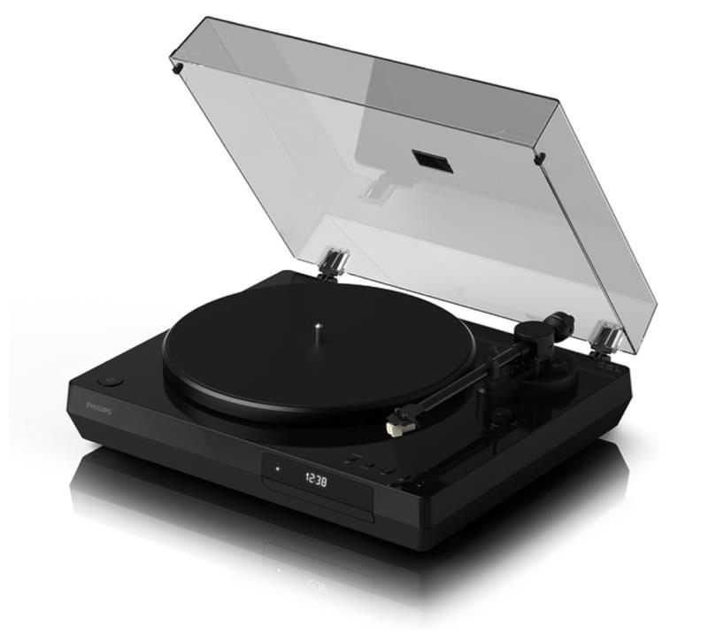 Програвач вінілу Philips Fidelio FT1 BT 5.4, Auracast™, Audio-Technica stylus, CD, AAC, LC3, USB, RCA & Headphone Out