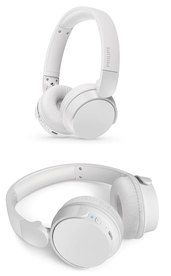 Навушники On-ear Philips TAH4209 BT 5.3, Wireless, Mic, Білий