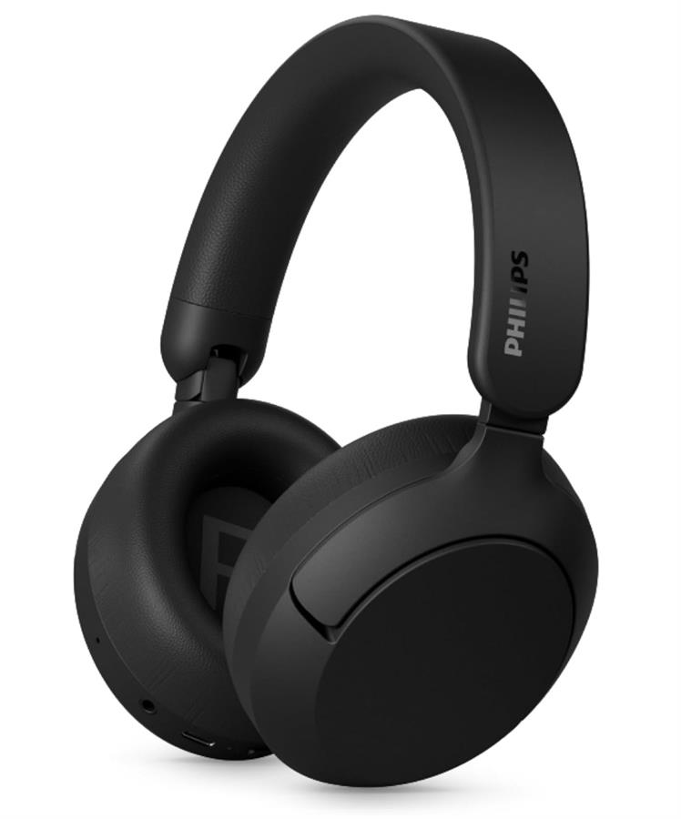 Навушники Over-ear Philips TAH6000 BT 6.0, ANC, Dynamic Bass, Wireless, Mic, Чорний