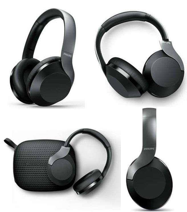 Наушники Philips TAPH805 Over-ear ANC Hi-Res Wireless Black