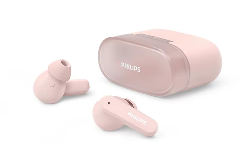 Навушники TWS Philips TAT2000 BT 5.4, IPX4, SBC, Touch control, Рожевий