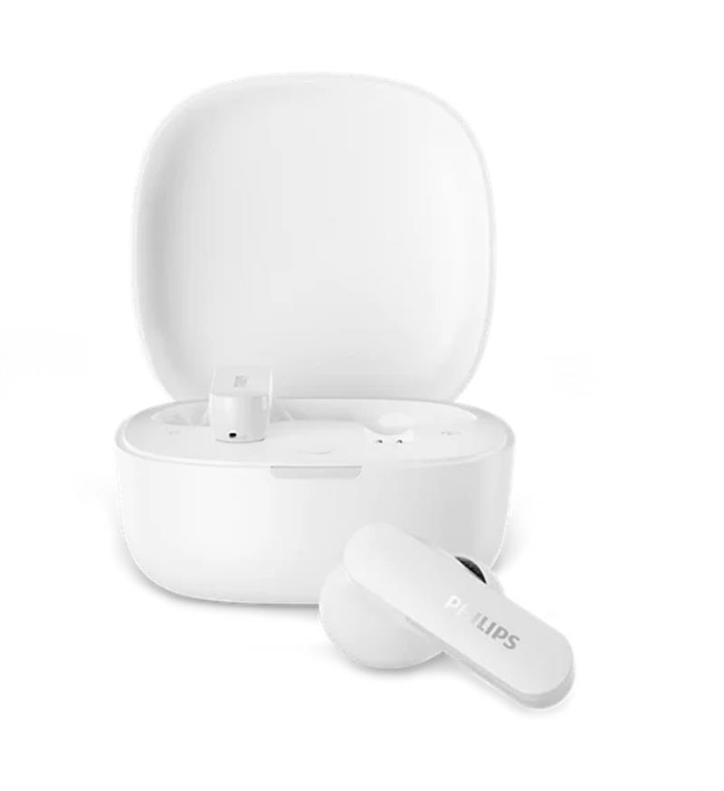 Навушники TWS Philips TAT2100 BT 6.0, IPX4, SBC, Touch control, Білий